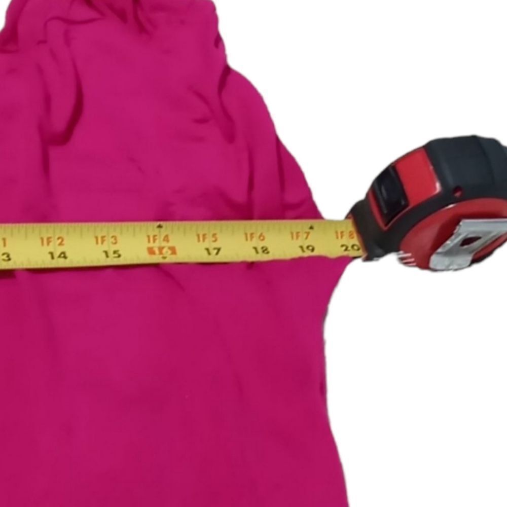 Fuschia draped top L - Picture 4 of 5